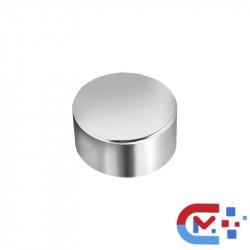 Магнит неодимовый диск D3x2 мм, покрытие Ni, N38