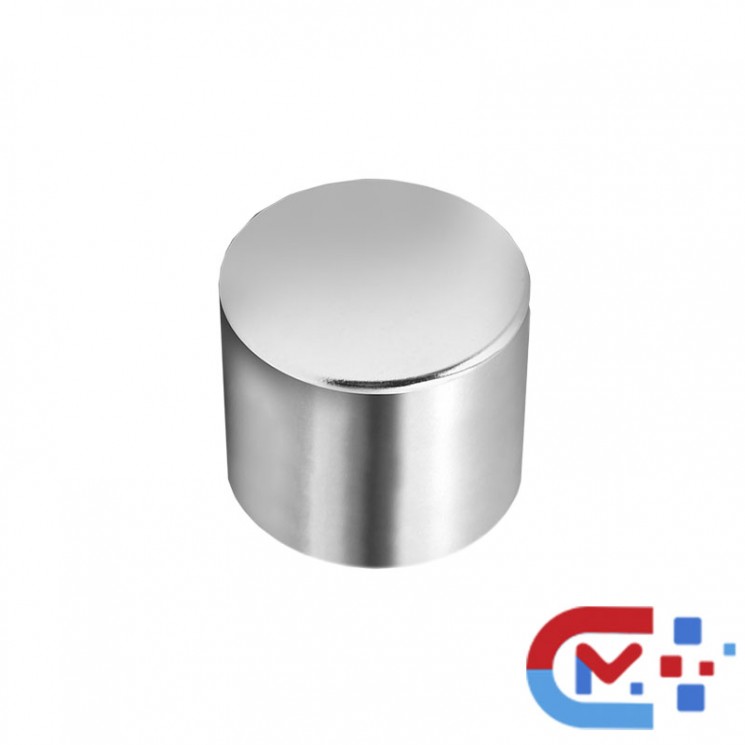 Магнит неодимовый диск D5x5 мм, покрытие Ni, N38