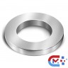 Магнит неодимовый кольцо D100xd50х5 мм, покрытие Ni, N38